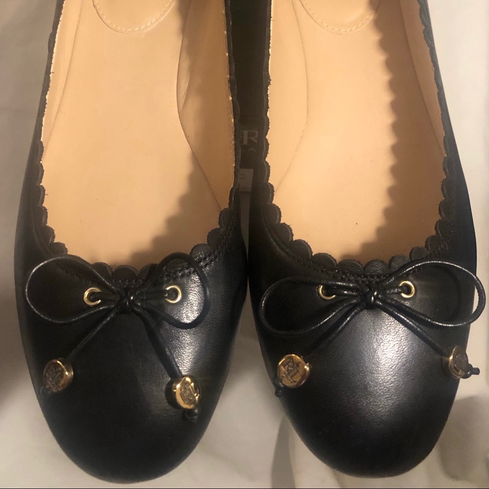 Lauren Ralph Lauren “Glennie Bow” Flats